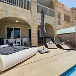 Oakville, Valley Views, Private Pool, Bbq, Games By Haven & Keys Malta 公寓 沙拉