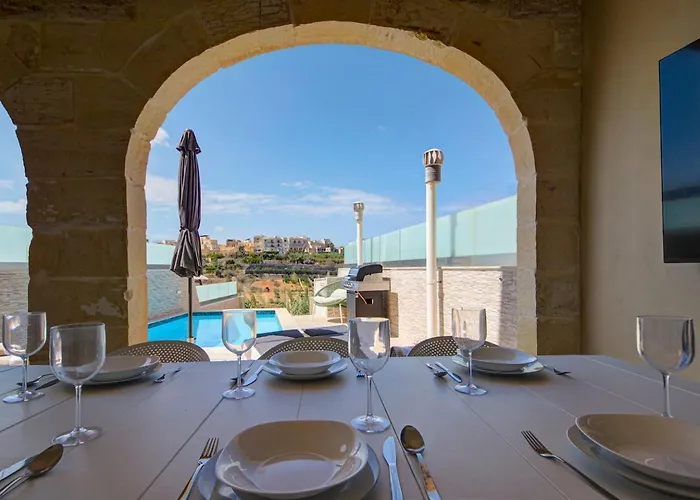 Oakville, Valley Views, Private Pool, Bbq, Games By Haven & Keys Malta Apartamento Xagħra